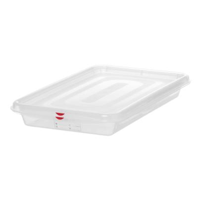 Nádoba GN 1/1, polypropylen, HENDI, GN 1/1, 8L, Průhledná, 530x325x(H)65mm, Obdélníkové | 873335